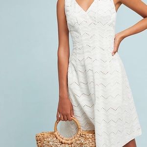Anthropologie Eyelet MIDI Dress - NWOT